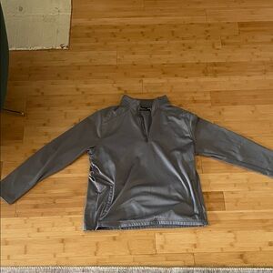 Gray Under Armour Quarter-Zip Pullover